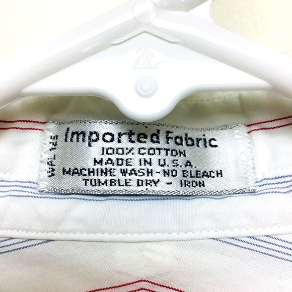 Christian Dior Le Connaisseur made in USA mens long sleeve button up shirt 15.5 - Picture 4 of 9